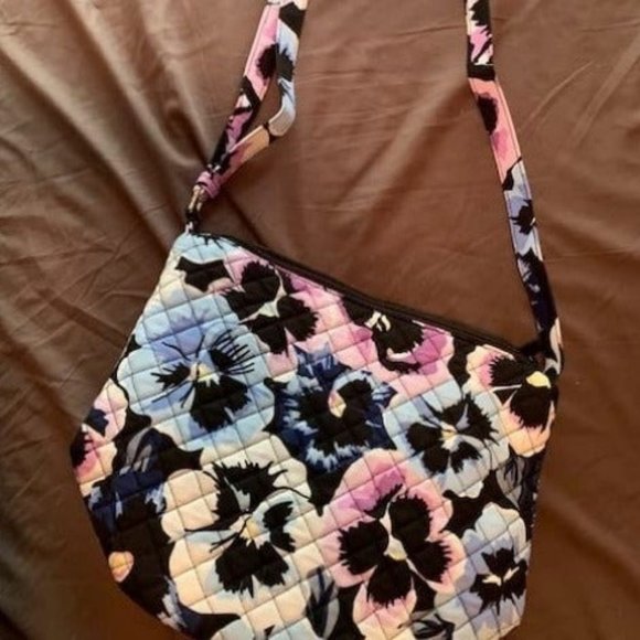 Women's Cotton Bucket Crossbody Purse - Picture 1 of 2